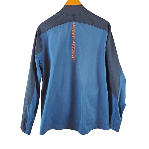 Under Armour Men's Loose Fit Full Zip Track Jacket. Size Large - Picture 3 of 5